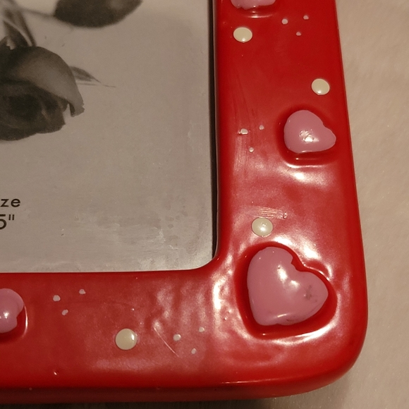 Special Moments Heart Ceramic Picture Frame New - Picture 4 of 9